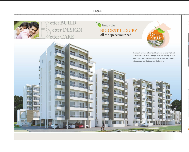 Orange City Park 1BHK, 2BHK & 3BHK, Nagpur